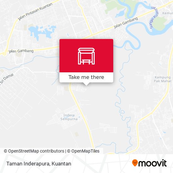 Peta Taman Inderapura