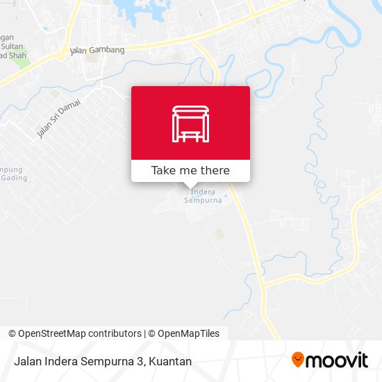 Peta Jalan Indera Sempurna 3