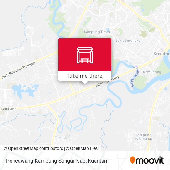 Peta Pencawang Kampung Sungai Isap