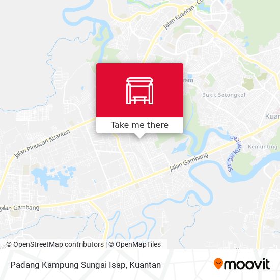 Padang Kampung Sungai Isap map