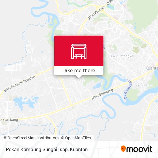 Peta Pekan Kampung Sungai Isap