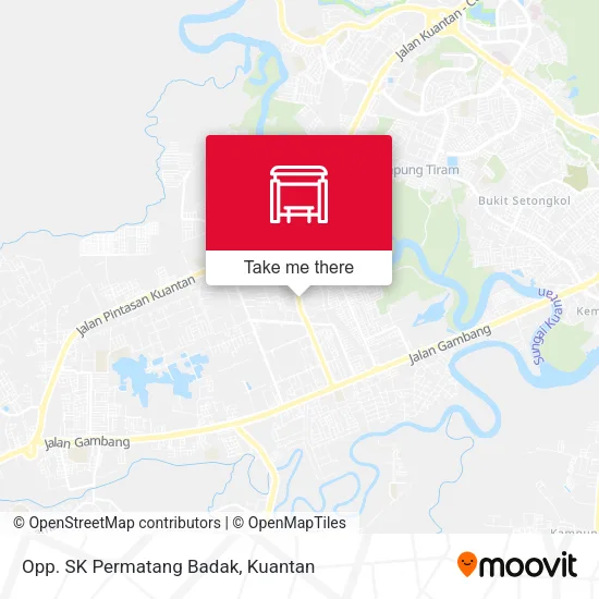 Opp. SK Permatang Badak map
