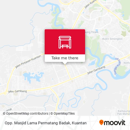 Opp. Masjid Lama Permatang Badak map