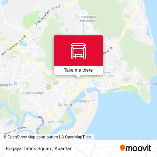 Berjaya Times Square map