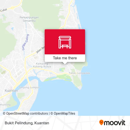 Bukit Pelindung map
