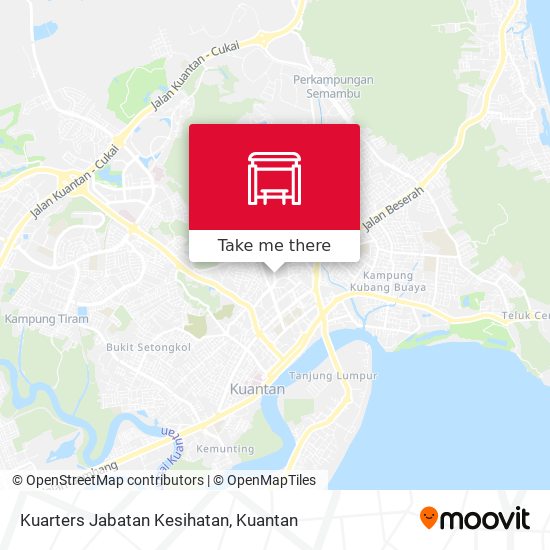 Peta Kuarters Jabatan Kesihatan