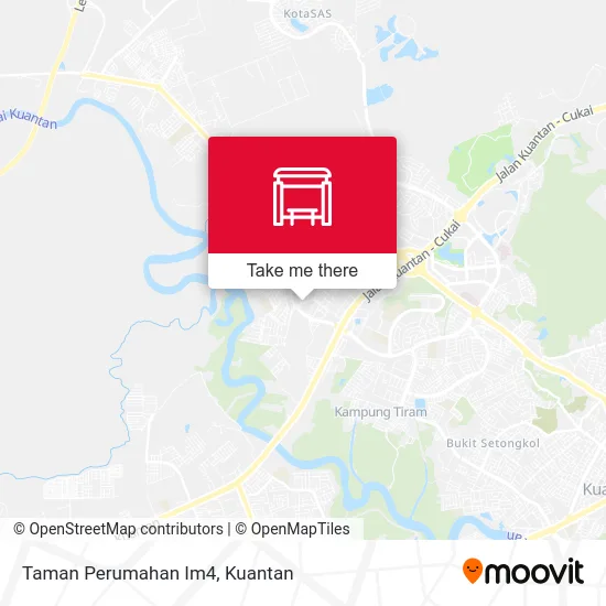Taman Perumahan Im4 map