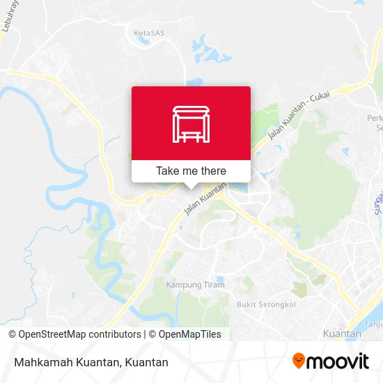 Mahkamah Kuantan map