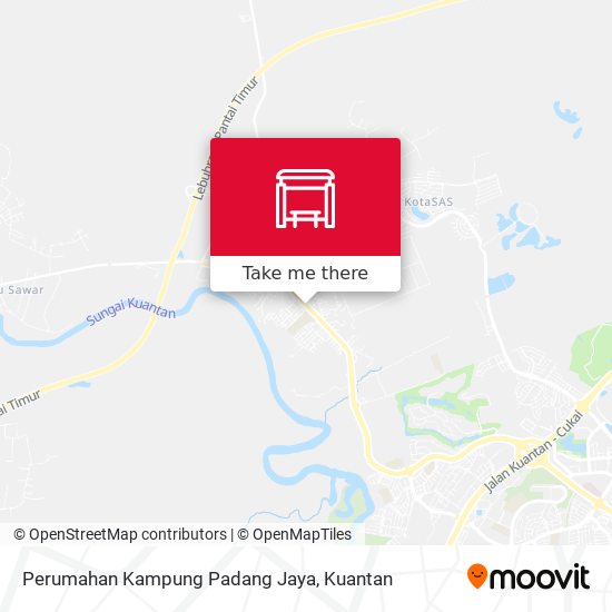 Perumahan Kampung Padang Jaya map
