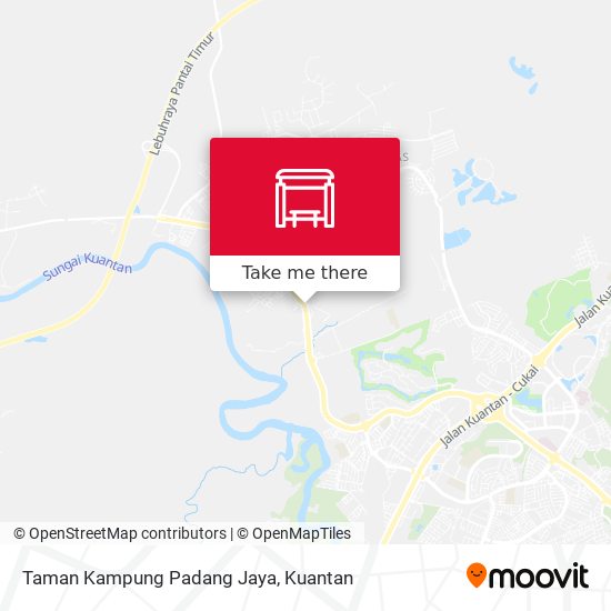 Peta Taman Kampung Padang Jaya