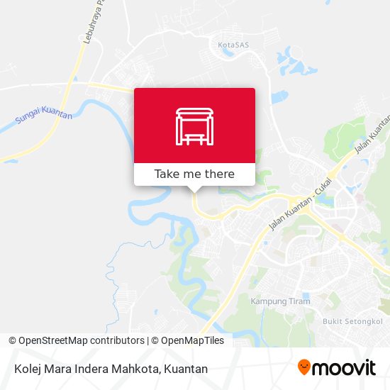 Peta Kolej Mara Indera Mahkota