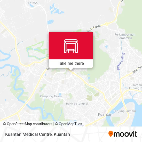Kuantan Medical Centre map
