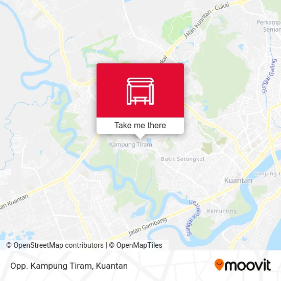 Opp. Kampung Tiram map