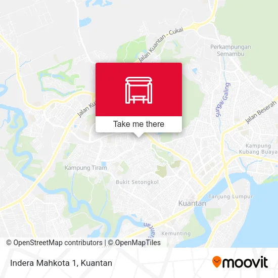 Indera Mahkota 1 map
