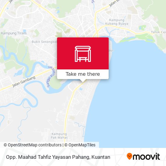 Opp. Maahad Tahfiz Yayasan Pahang map