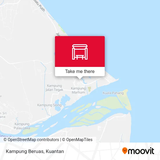Kampung Beruas map