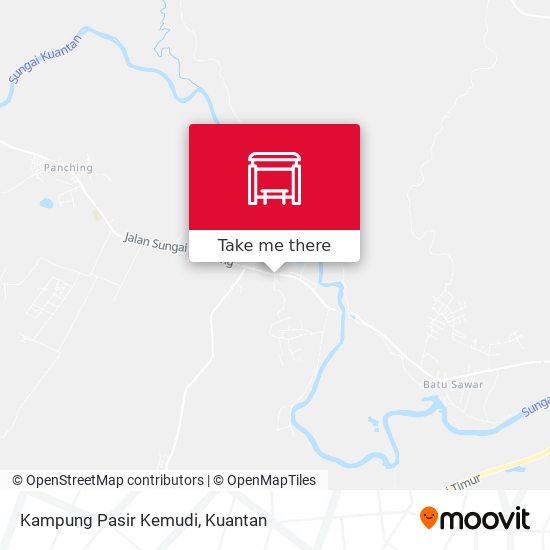 Peta Kampung Pasir Kemudi