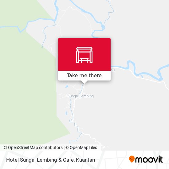 Hotel Sungai Lembing & Cafe map