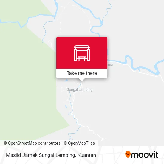 Masjid Jamek Sungai Lembing map