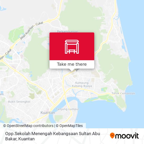 Opp.Sekolah Menengah Kebangsaan Sultan Abu Bakar map