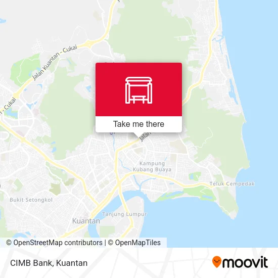 CIMB Bank map