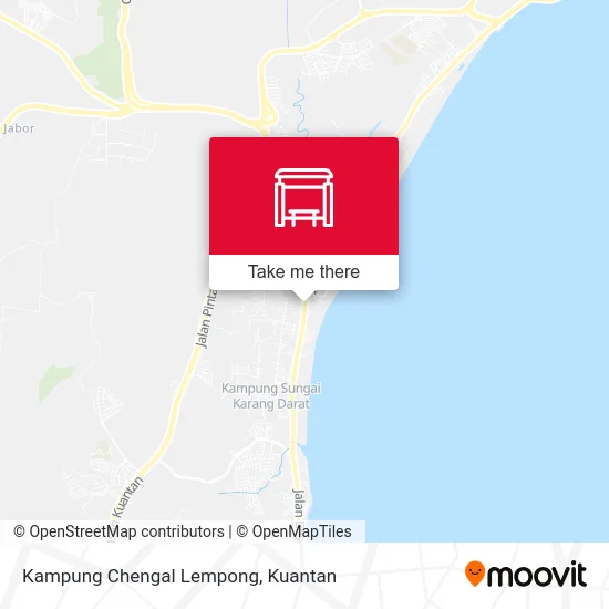 Kampung Chengal Lempong map