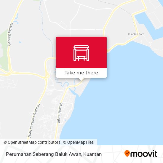 Perumahan Seberang Baluk Awan map