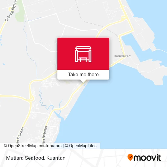 Mutiara Seafood map