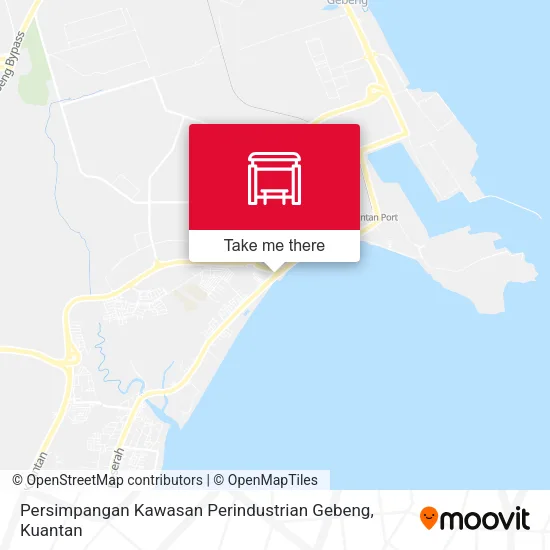 Persimpangan Kawasan Perindustrian Gebeng map