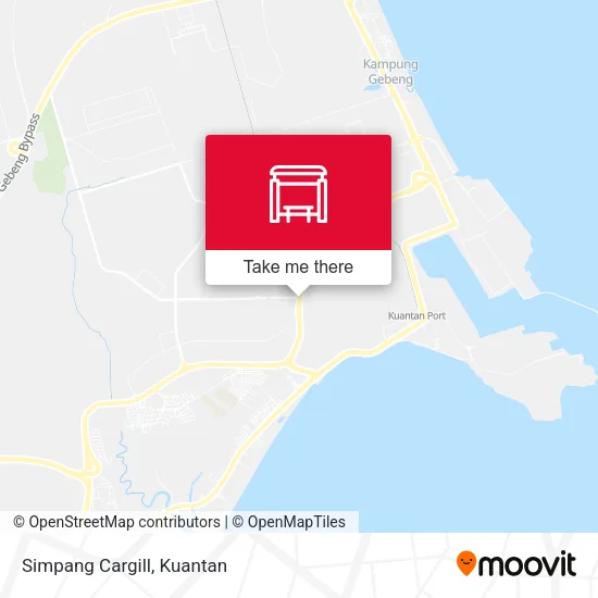 Simpang Cargill map