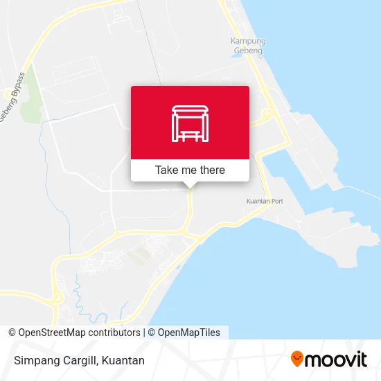Simpang Cargill map