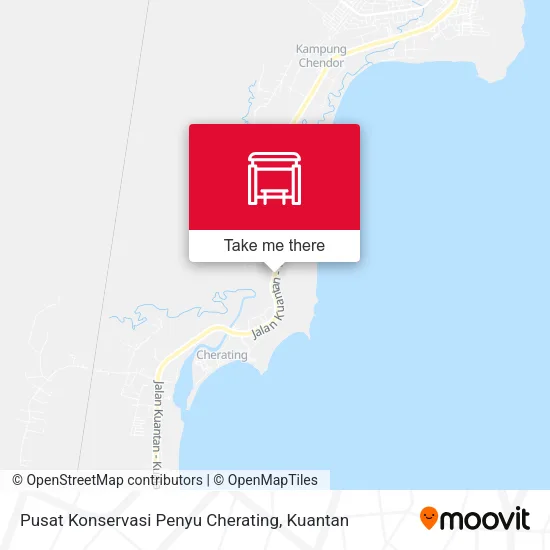 Pusat Konservasi Penyu Cherating map