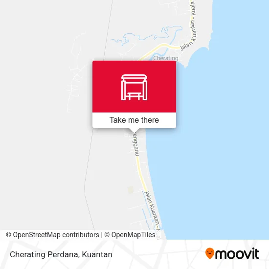 Cherating Perdana map