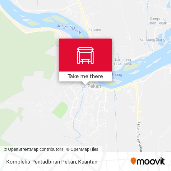 Kompleks Pentadbiran Pekan map