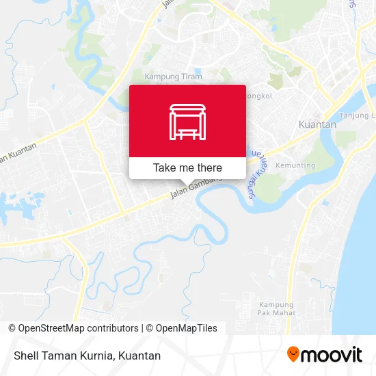Shell Taman Kurnia map