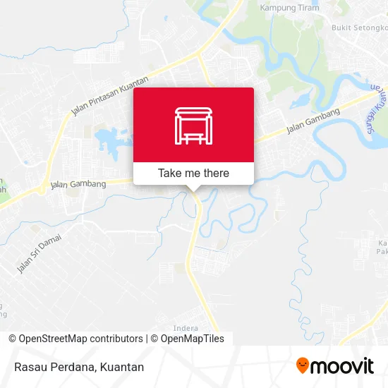 Rasau Perdana map