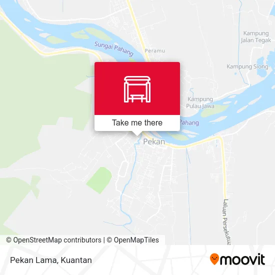 Pekan Lama map