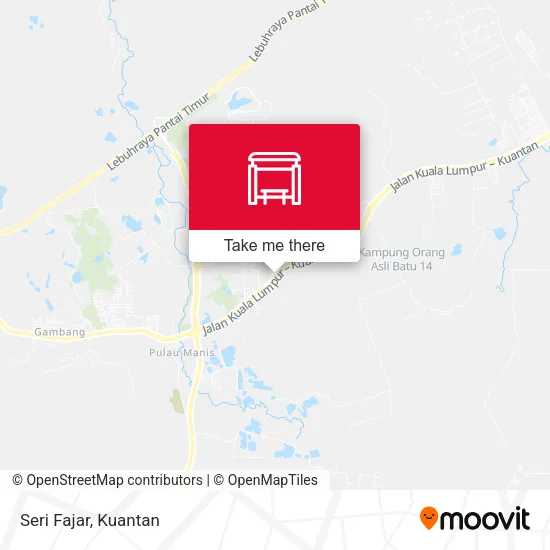 Seri Fajar map