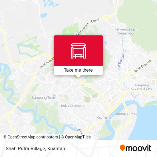 Shah Putra Village map