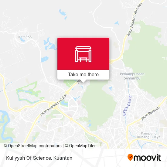 Kuliyyah Of Science map