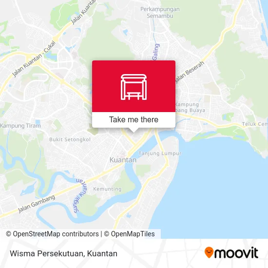 Wisma Persekutuan map