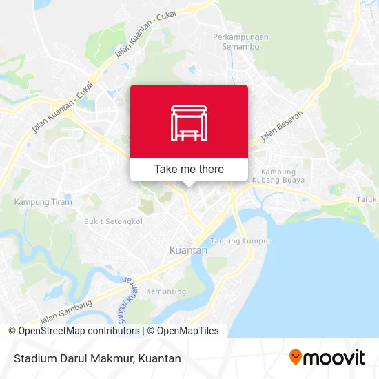 Stadium Darul Makmur map