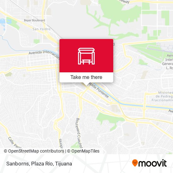 Mapa de Sanborns, Plaza Río
