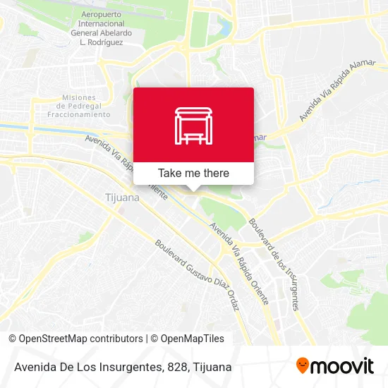 Mapa de Avenida De Los Insurgentes, 828