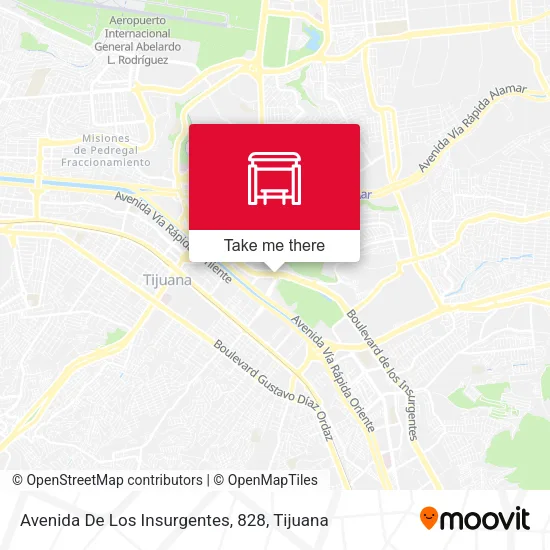 Mapa de Avenida De Los Insurgentes, 828
