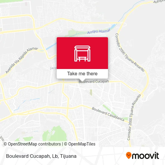 Mapa de Boulevard Cucapah, Lb