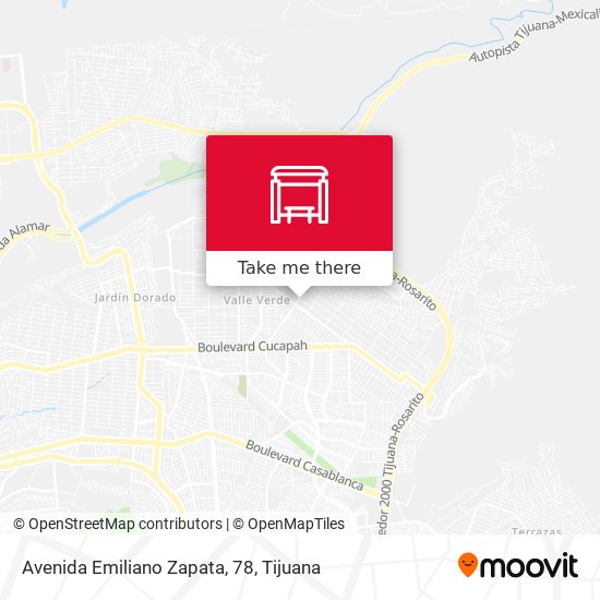 Avenida Emiliano Zapata, 78 map
