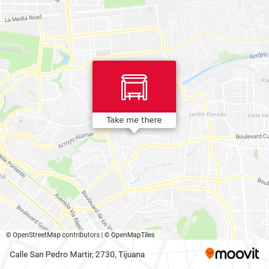 Calle San Pedro Martir, 2730 map