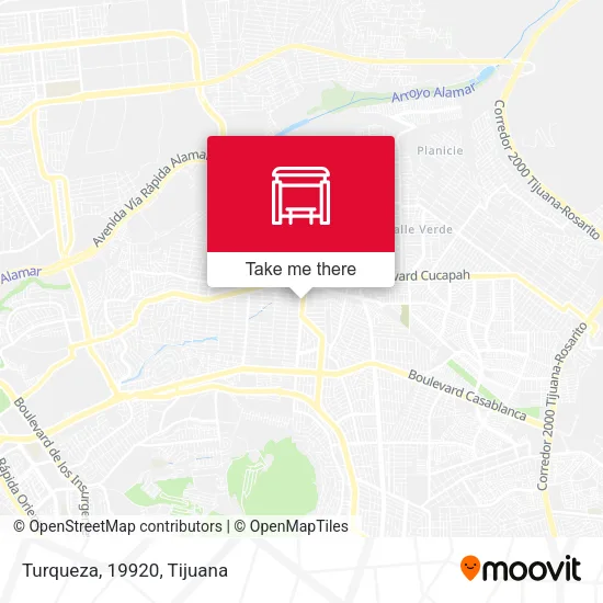 Turqueza, 19920 map