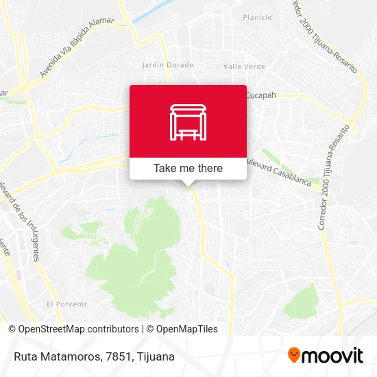 Ruta Matamoros, 7851 map